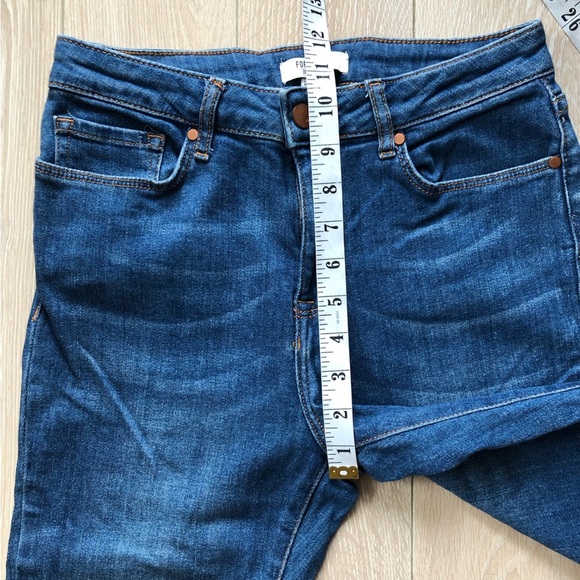 Forever 21 Bootcut Blue Jeans Size 27 - Picture 7 of 8